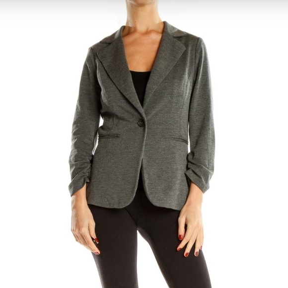 41 Hawthorn Gray Blazer with single button size M - Picture 1 of 11